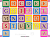 Alphabet Blocks Svg – PixStation