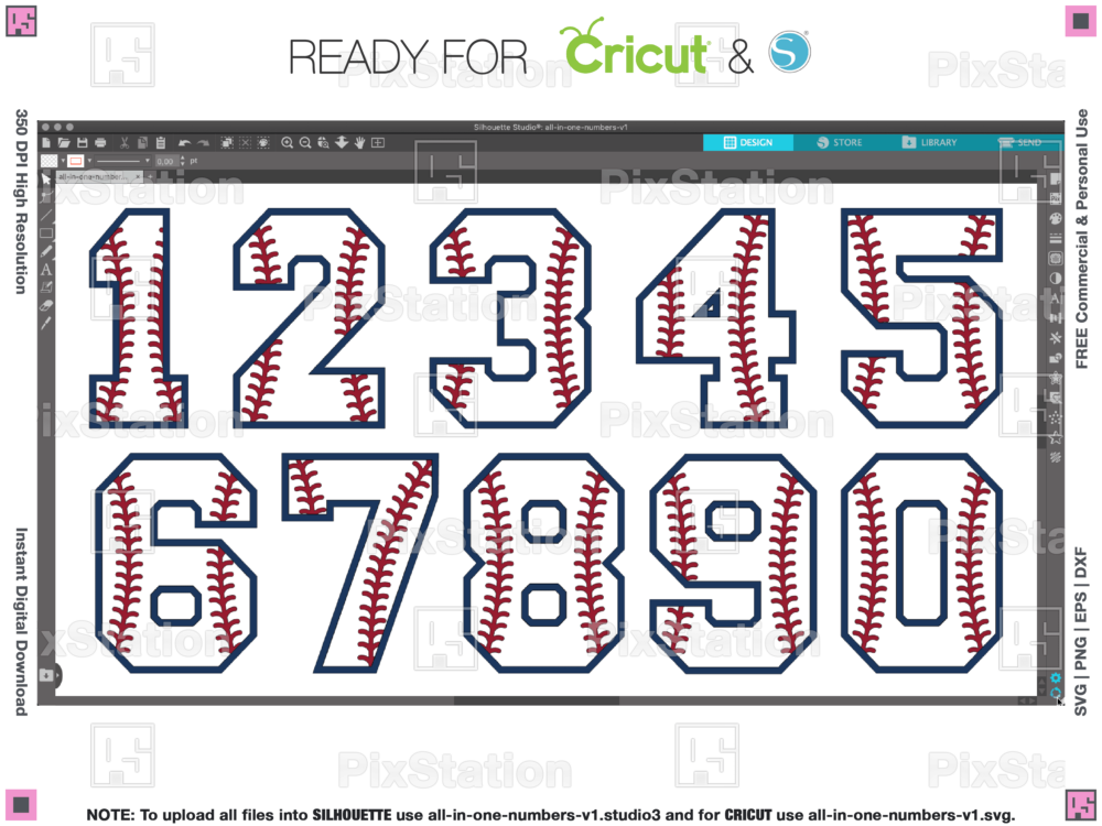 Four Layers Baseball Alphabet Svg – PixStation